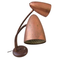 Early Gooseneck Bullet Lamp in the manner of Kurt Versen