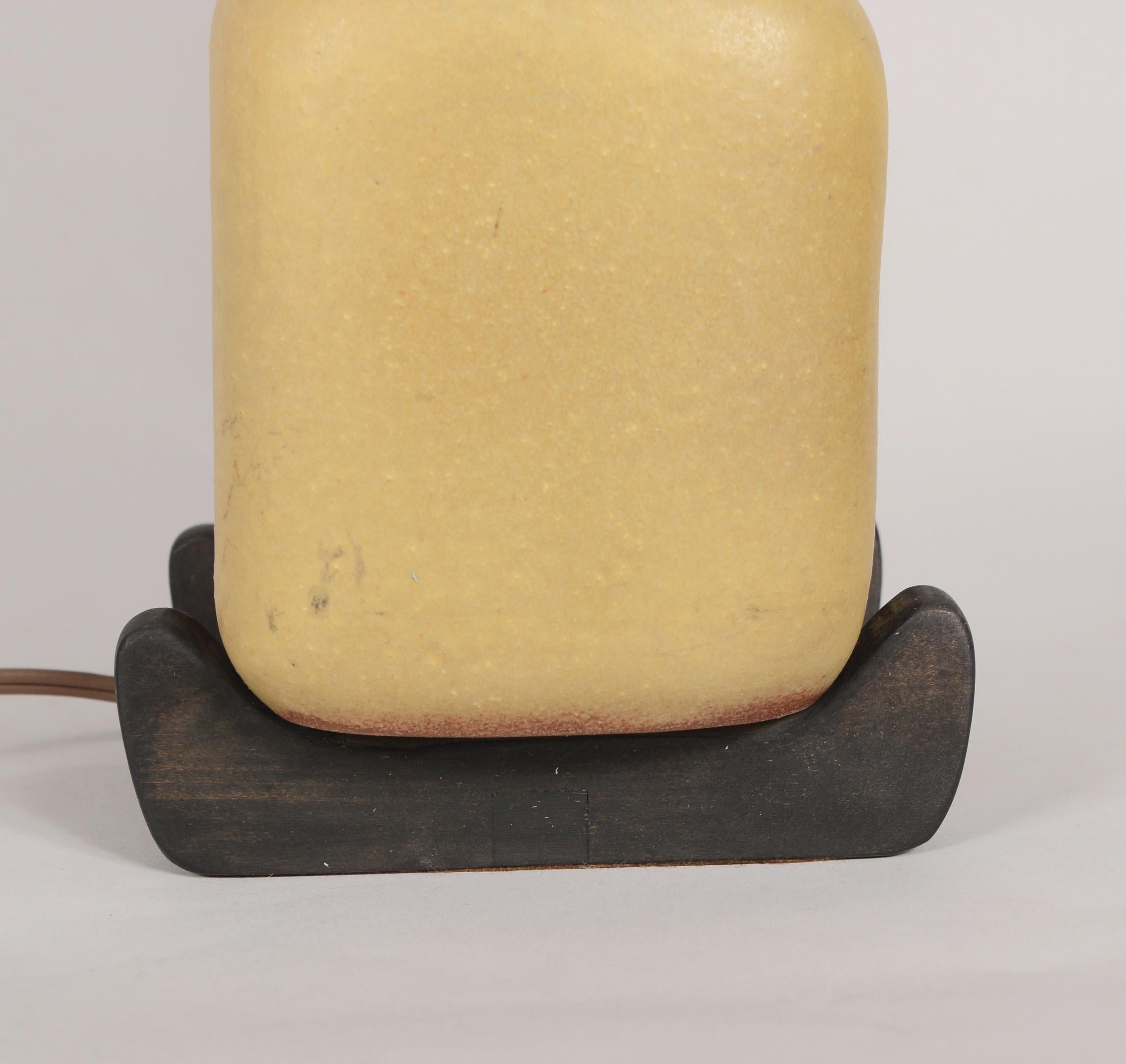 Early Gordon Martz Studio Pottery Table Lamp 3