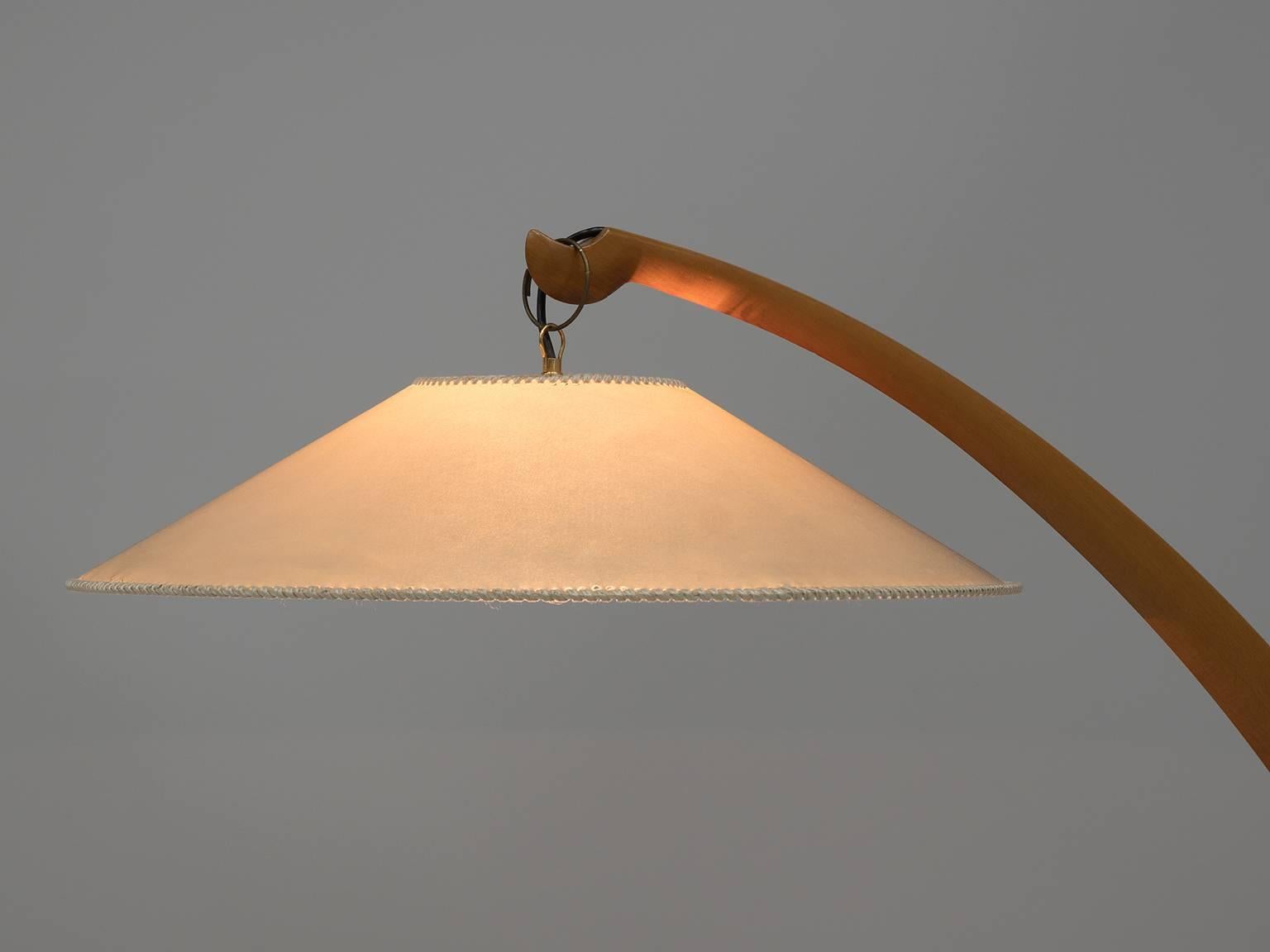 Mid-Century Modern Early Grand Italian Floor Lamp, 1930s