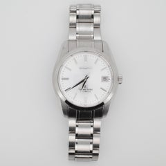 Grand Seiko 9S55 Automático Antiguo con fondo de medallón de león, certificado completo, Exc