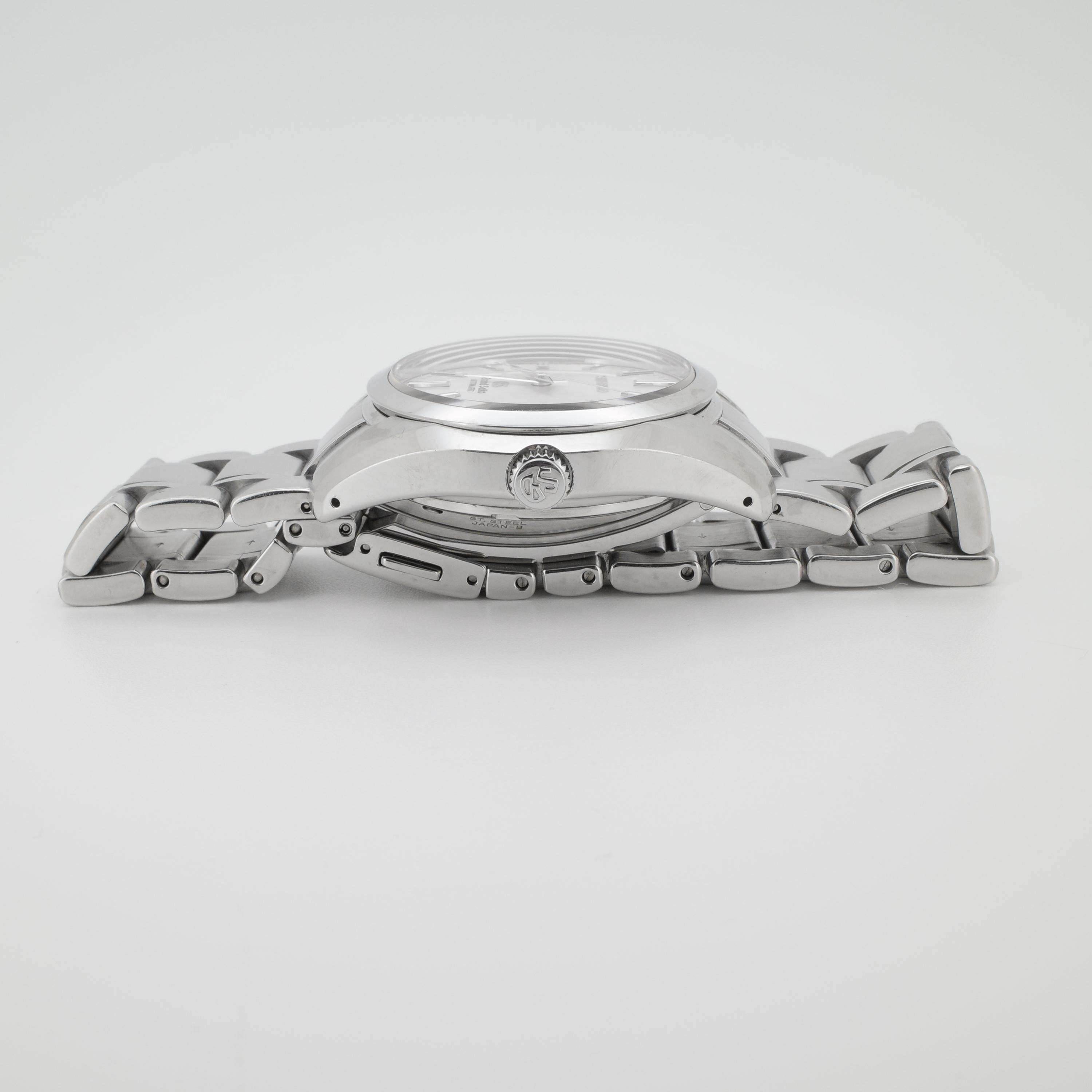 Grand Seiko 9S55 Automatique avec dos en médaillon de lion, certificat complet, Exc. en vente 1