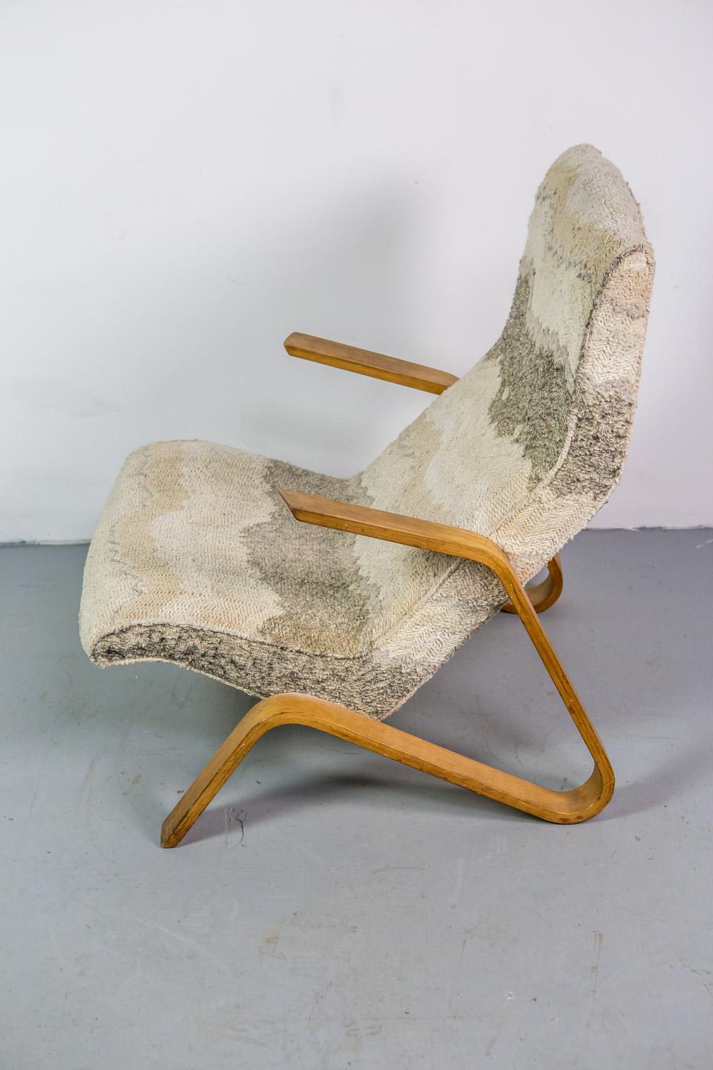 Early Grasshopper Chair by Eero Saarinen for Knoll (Bugholz)