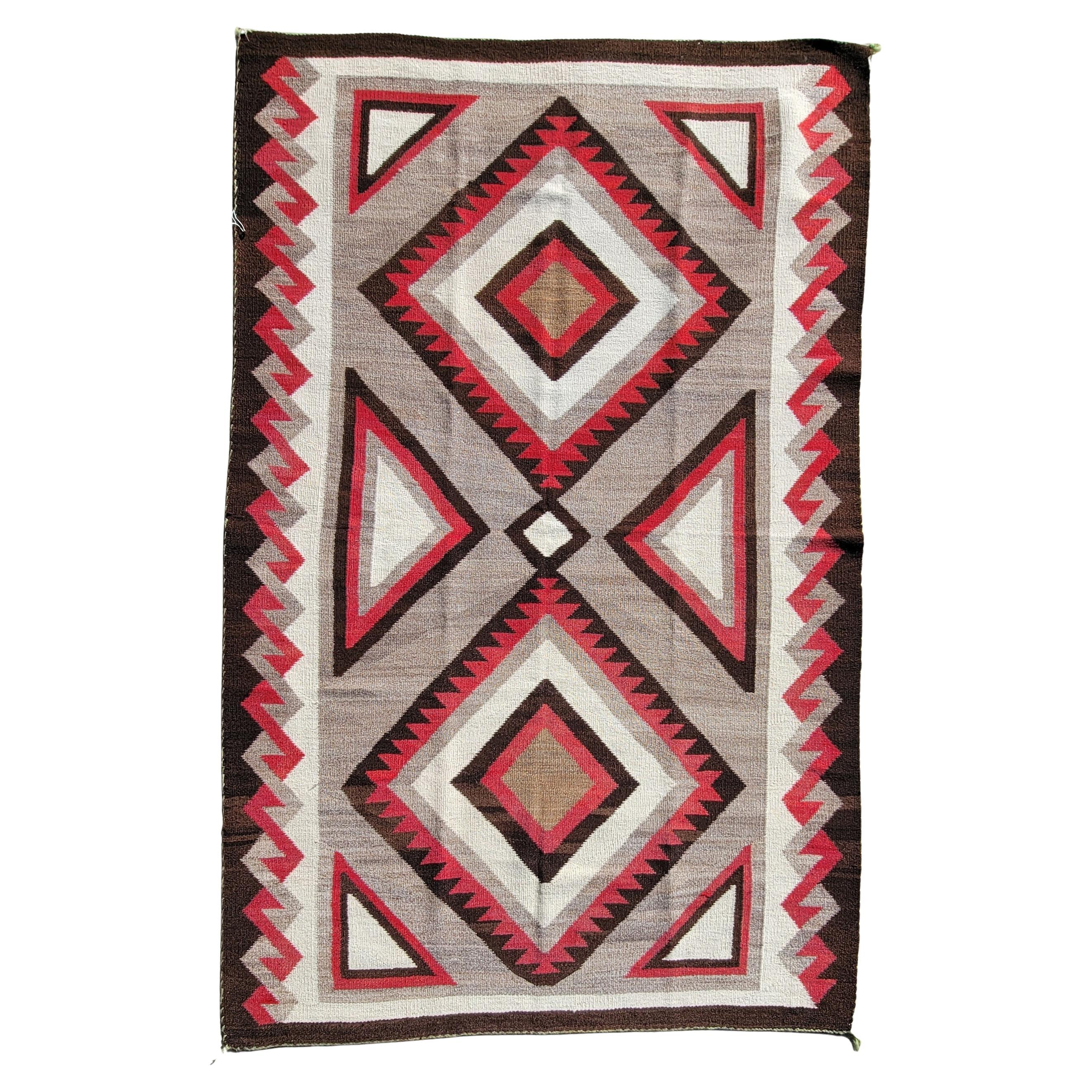 Early hand Woven Navajo Ganado Weaving