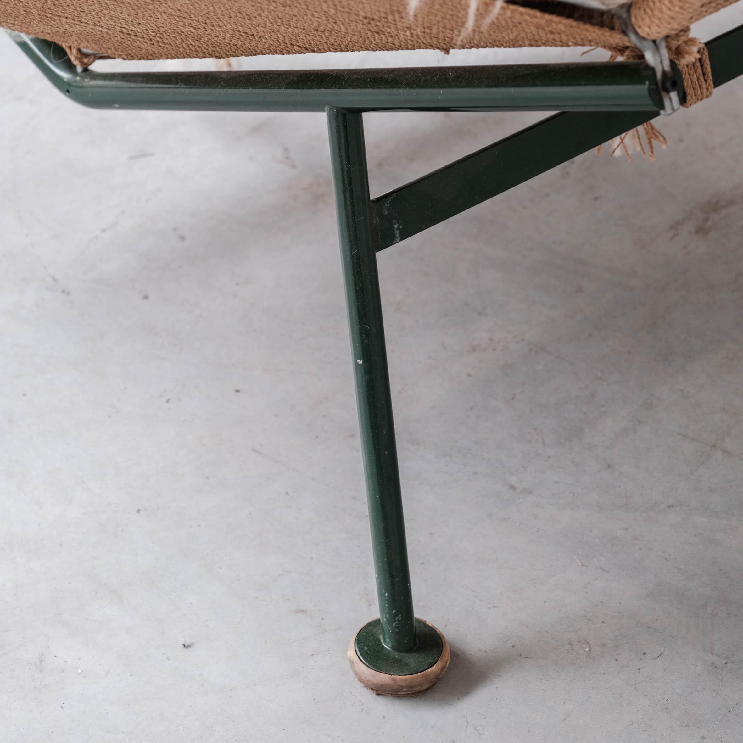 Early Hans J Wegner 'Flag Halyard' Mid-Century Lounge Chair for GETAMA 5