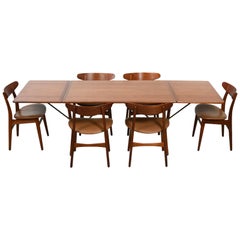 Early Hans Wegner Dining Set, circa 1950s