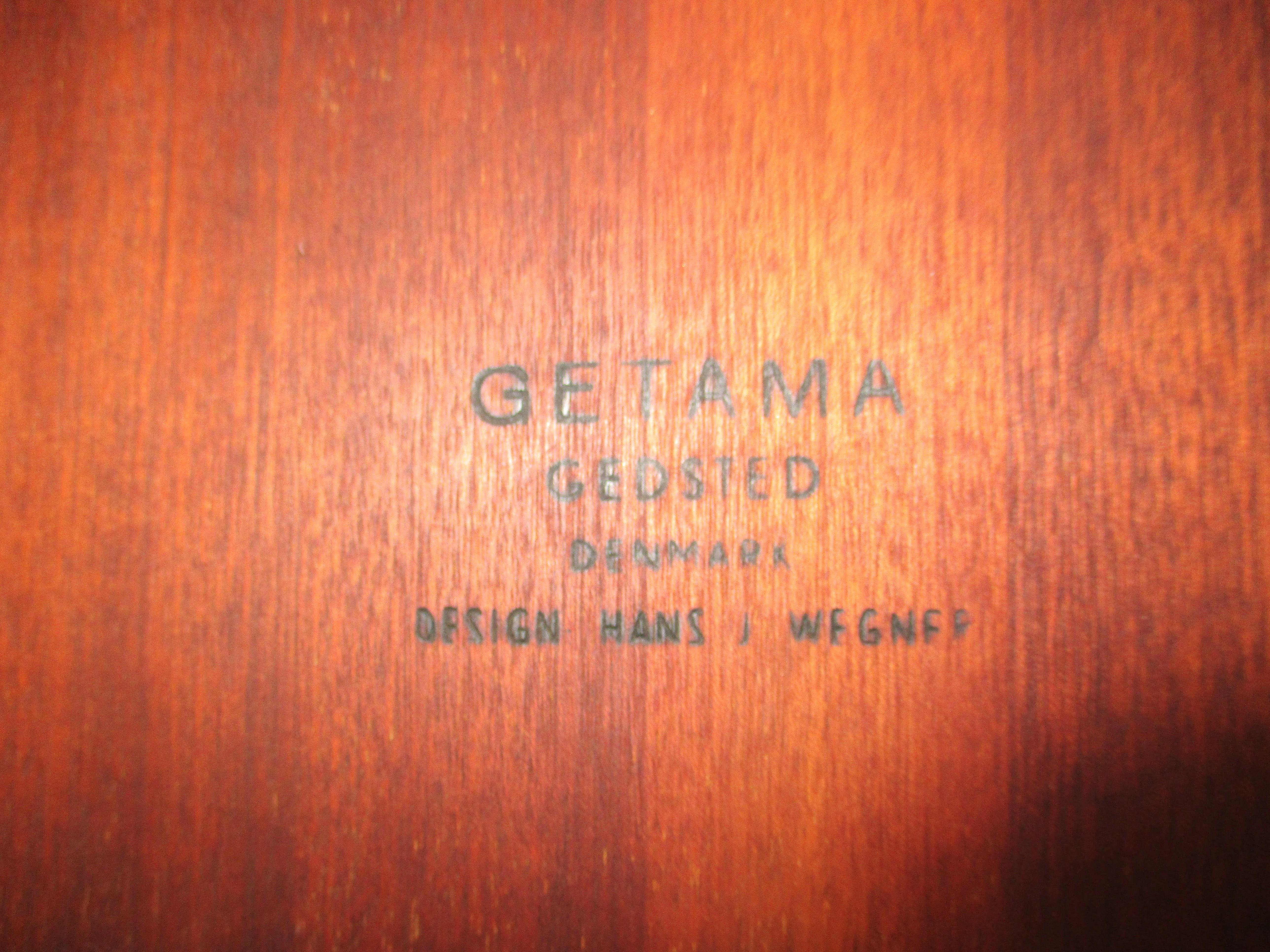 20th Century Early Hans Wegner Teak King Sized Headboard for Getama / Povl Dinesen Denmark For Sale