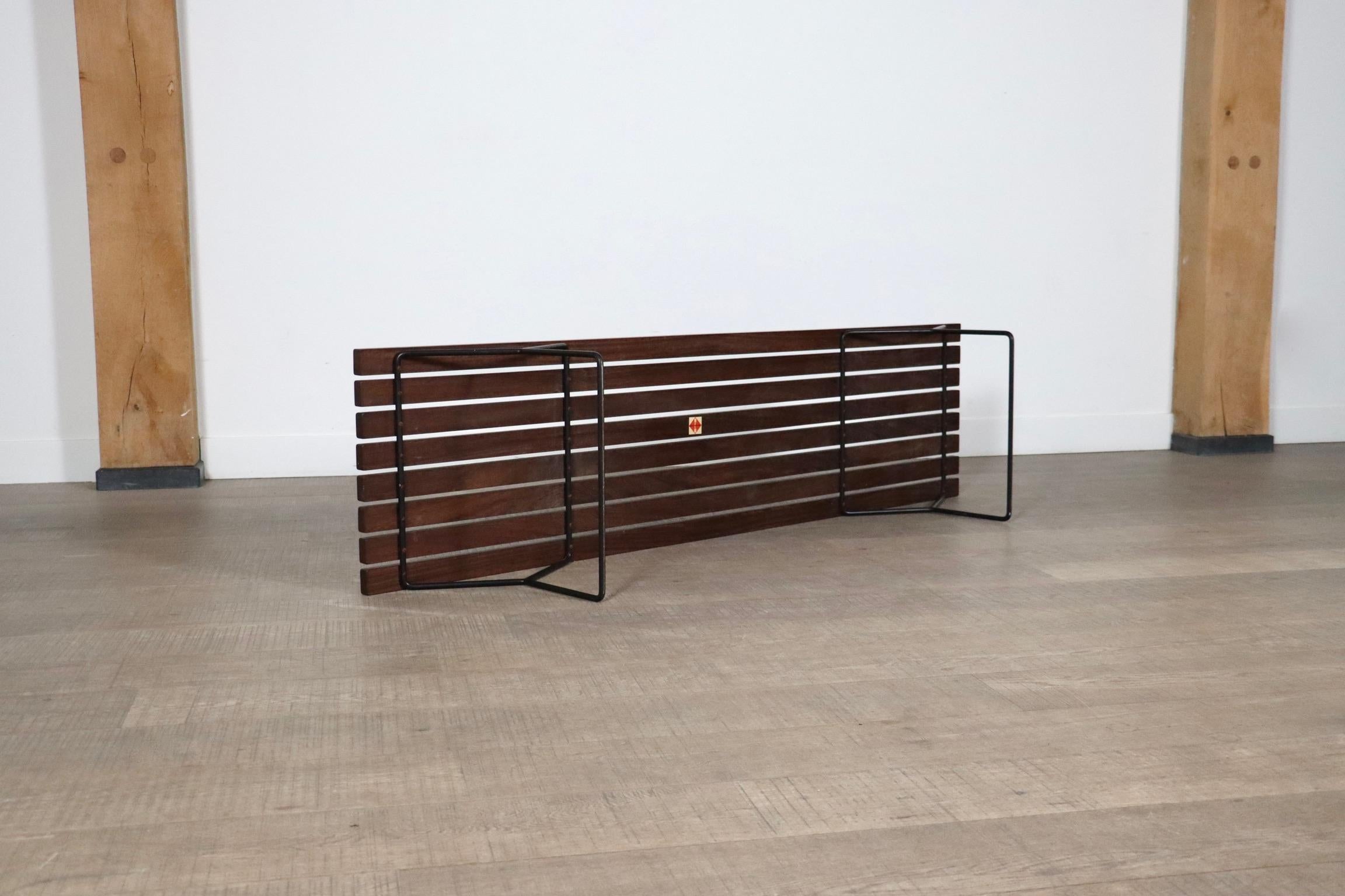 Early Harry Bertoia Model 400 Bench For Knoll International 1950s 5