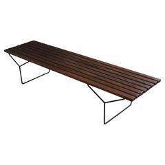Early Harry Bertoia Model 400 Bench For Knoll International 1950s