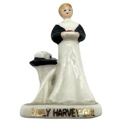 Used "Early Harvey Girl" Waitress Figurine From Fred Harvey Hotel & Restaurant