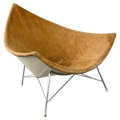 Retro Early Herman Miller Coconut Chair Designed by George Nelson in 1956