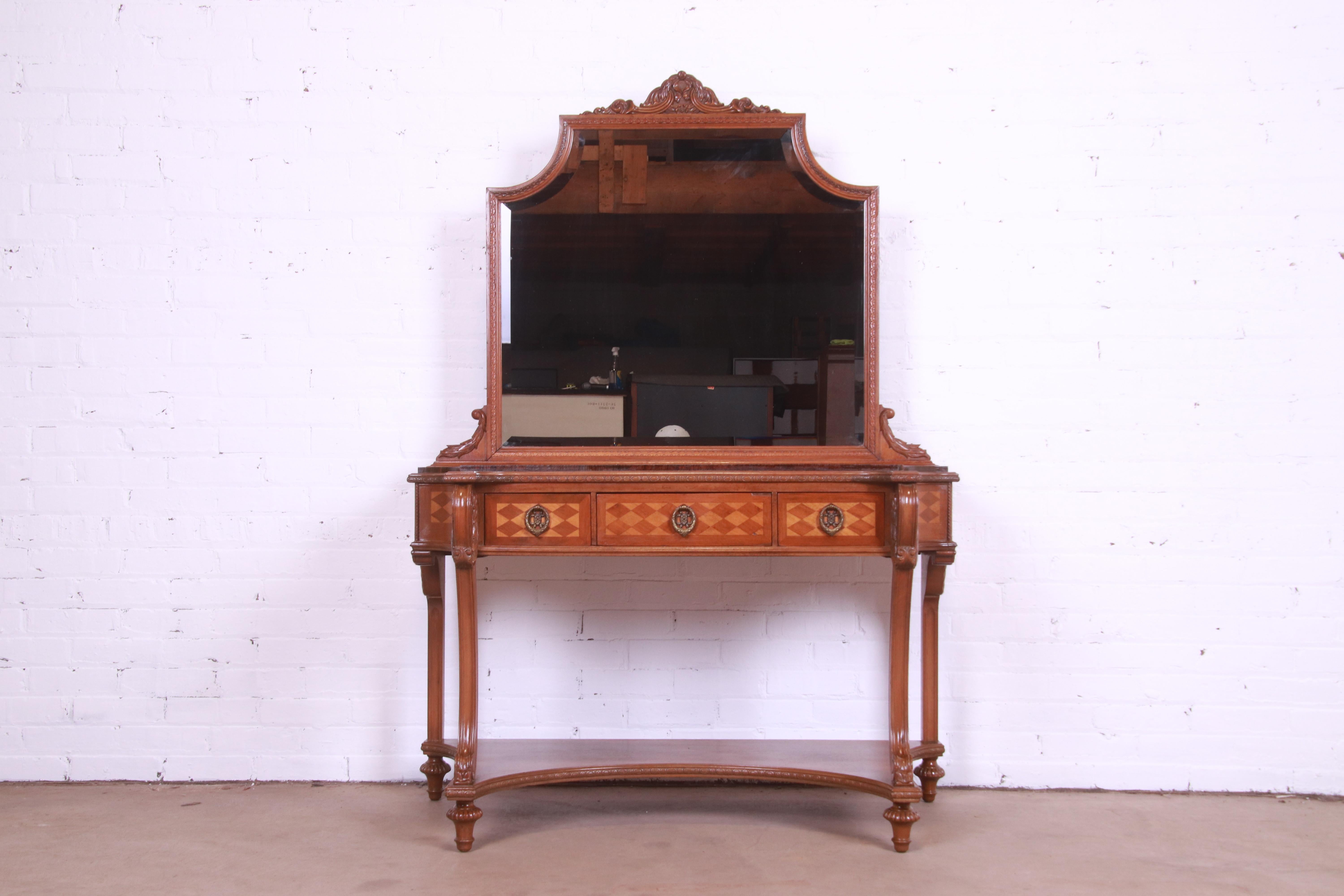 1920 vanity with mirror