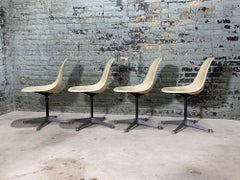 Early Herman Miller Swivel Shell Chairs by Charles Eames, 1955