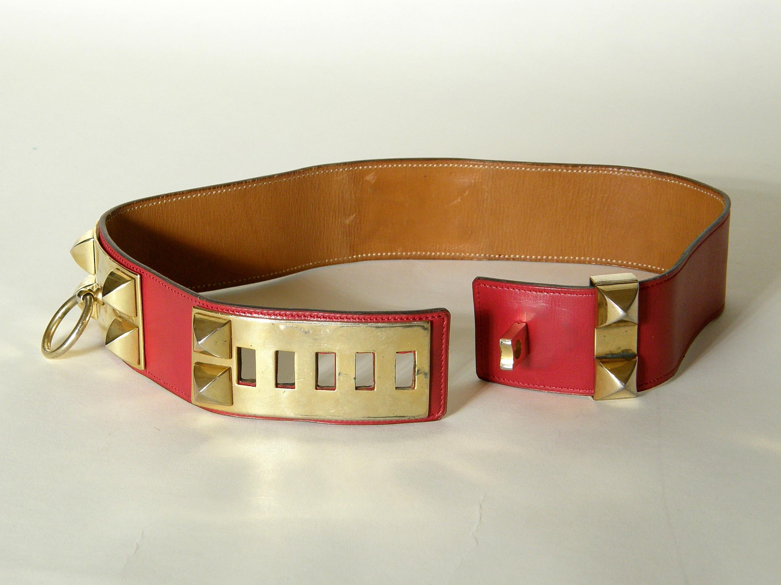 hermes collier de chien belt