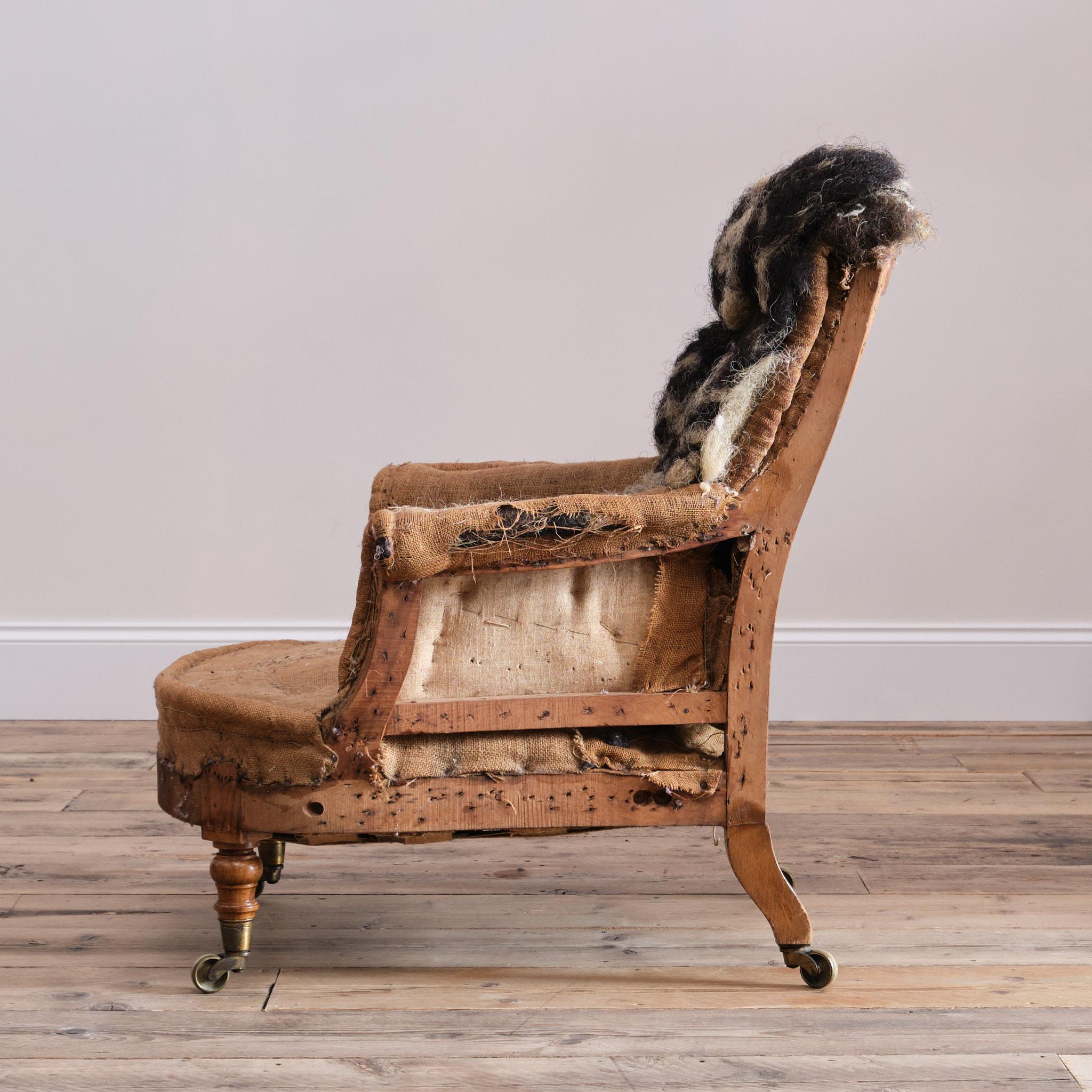 Early Howard & Sons Armchair In Good Condition In Batley, GB