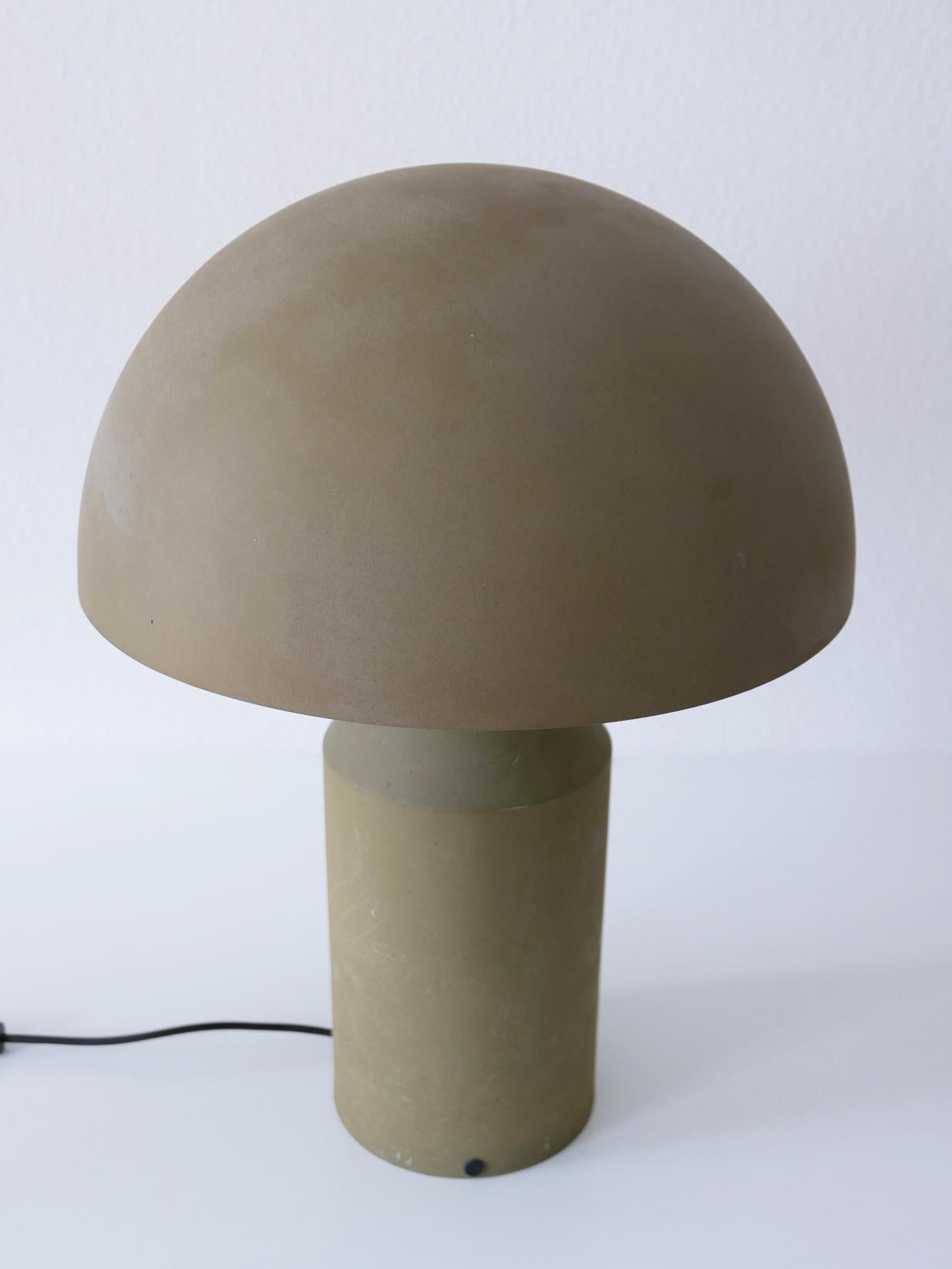 Early & Huge Atollo Table Lamp by Vico Magistretti for Oluce, Italy, 1977 6