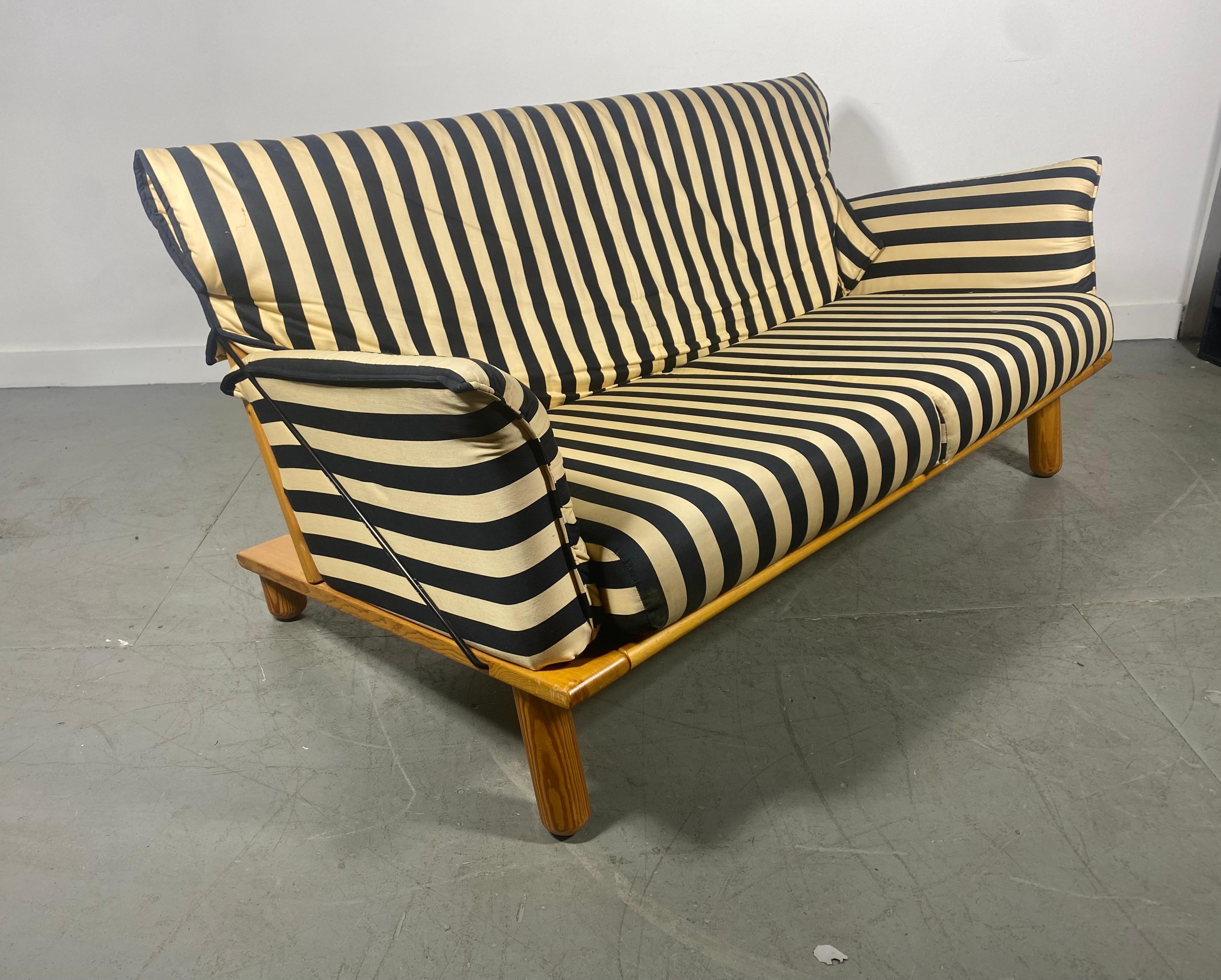 Early Ikea Settee and Chair Designed by Tord Bjorklund, Sweden For Sale 2
