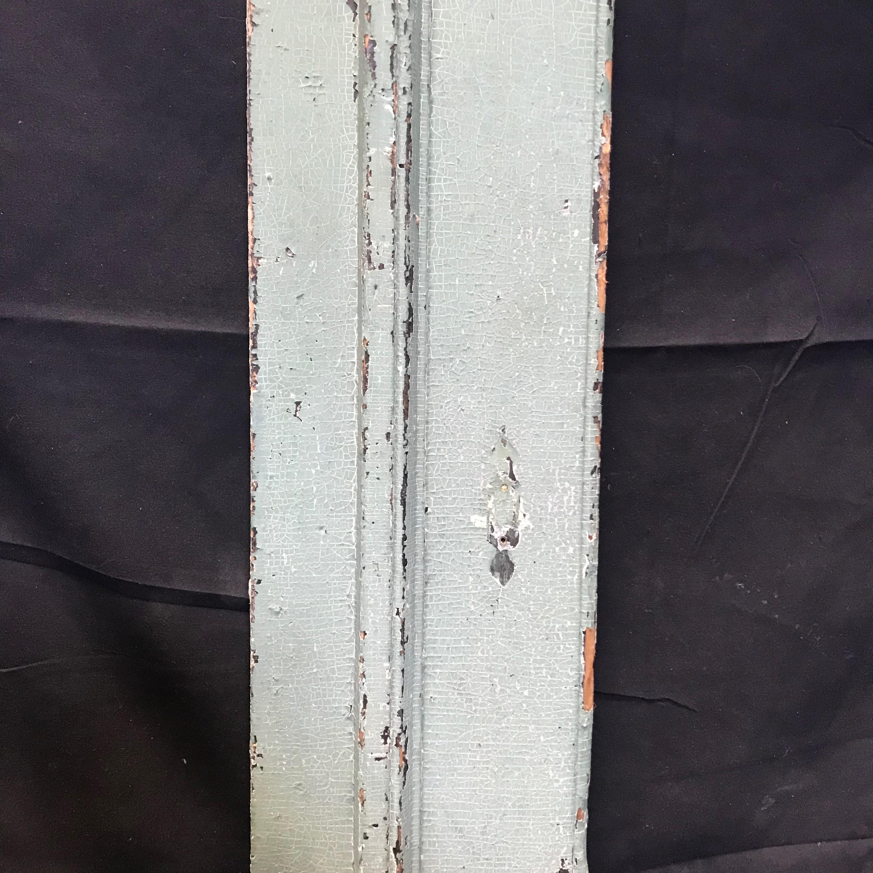 18th Century and Earlier Early Important Federal Fireplace Mantel with Original Paint