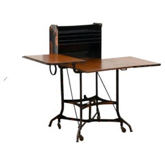 Early Industrial Rolling Desk by Toledo