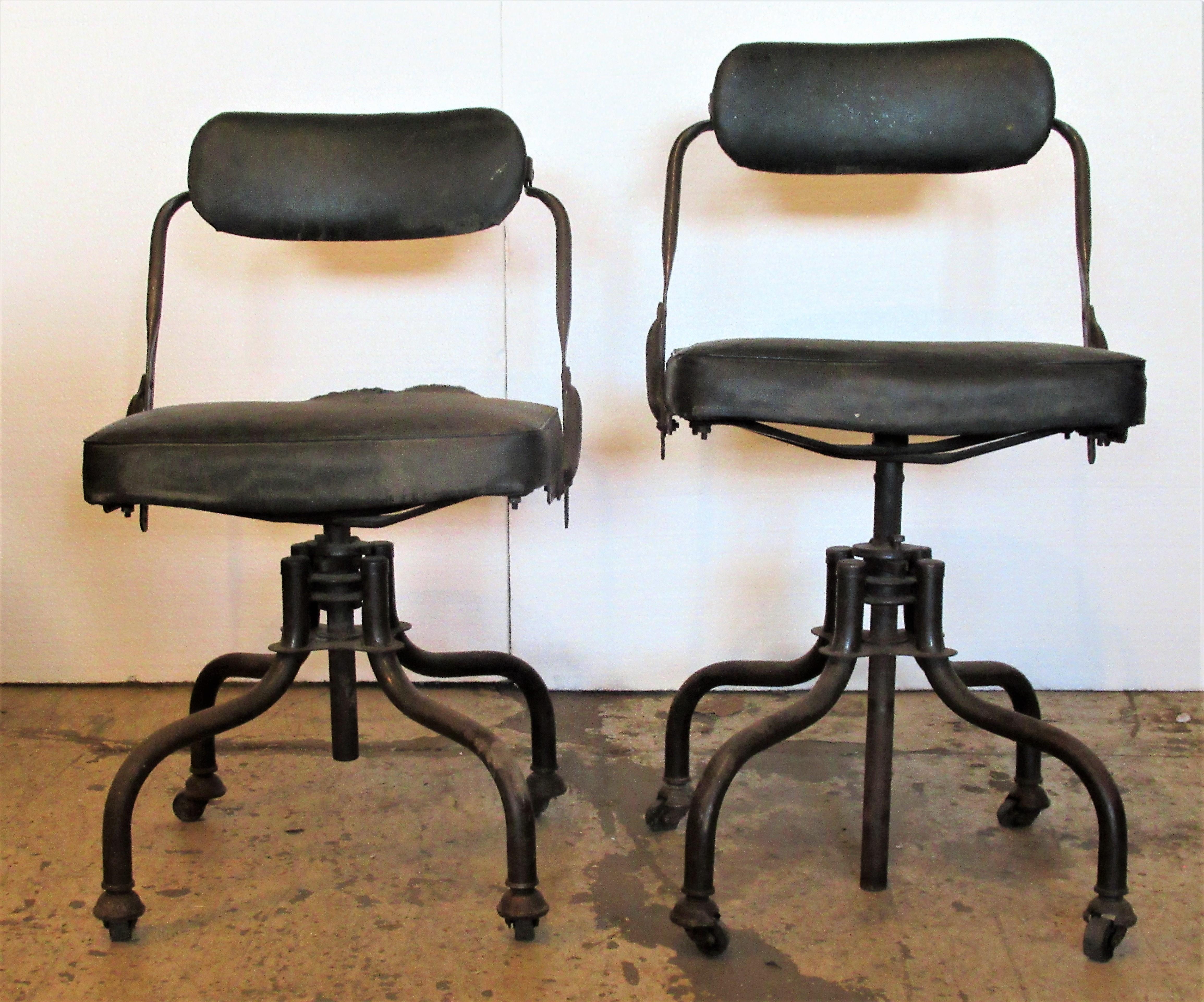 Early Industrial Task Chairs by Domore 5