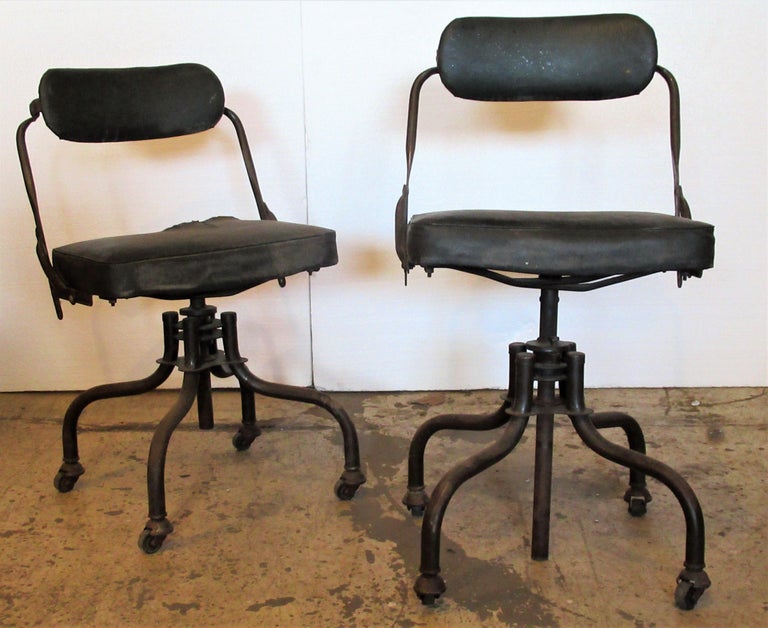 Early Industrial Task Chairs by Domore For Sale at 1stDibs