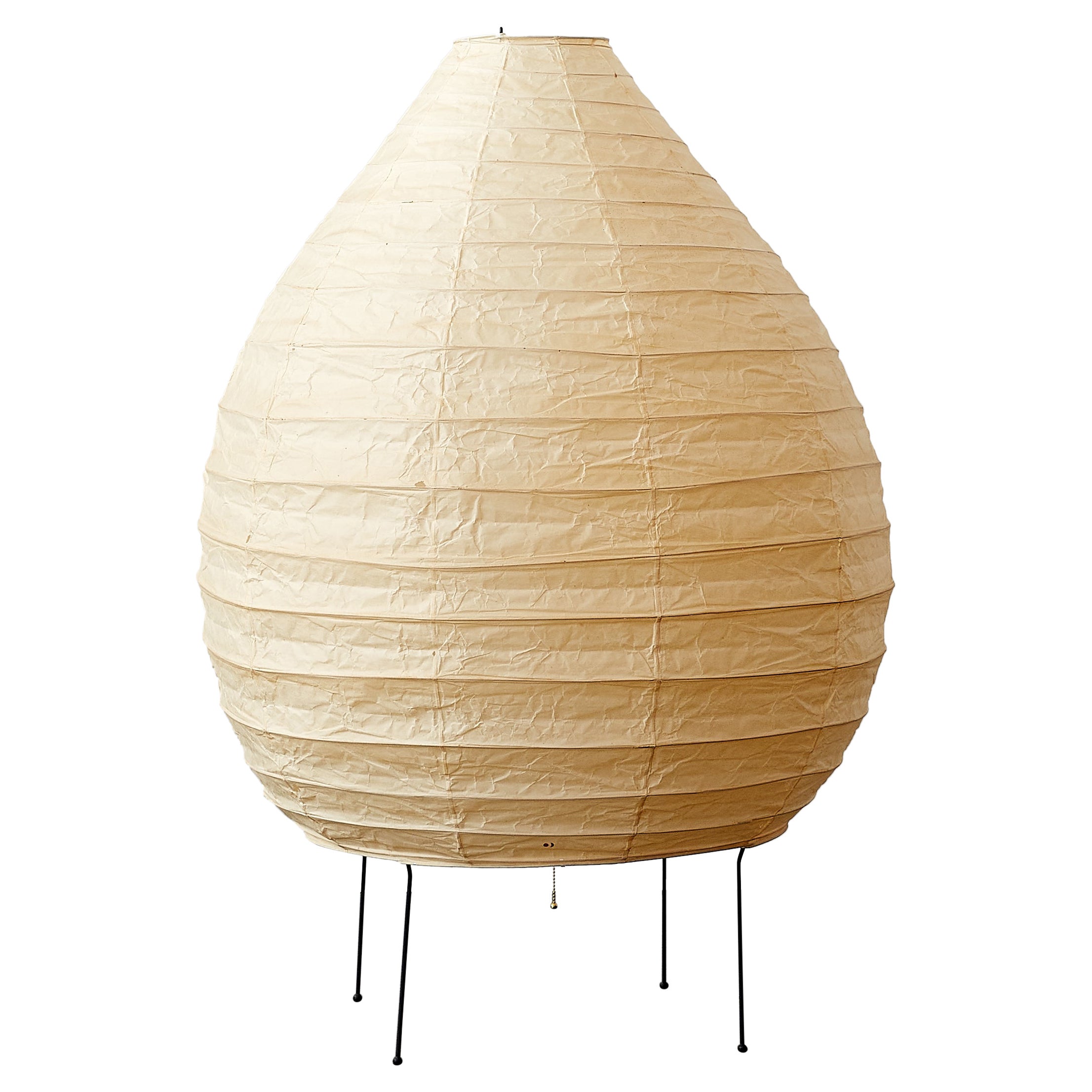 Frühe Isamu Noguchi Akari-Leuchtenskulptur, Modell 23N