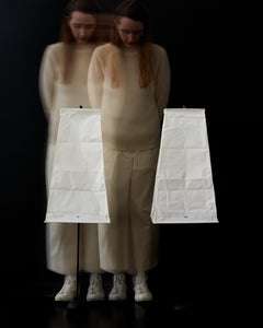 Early Isamu Noguchi Akari Light Sculptures Model T1-V2 c. 1977