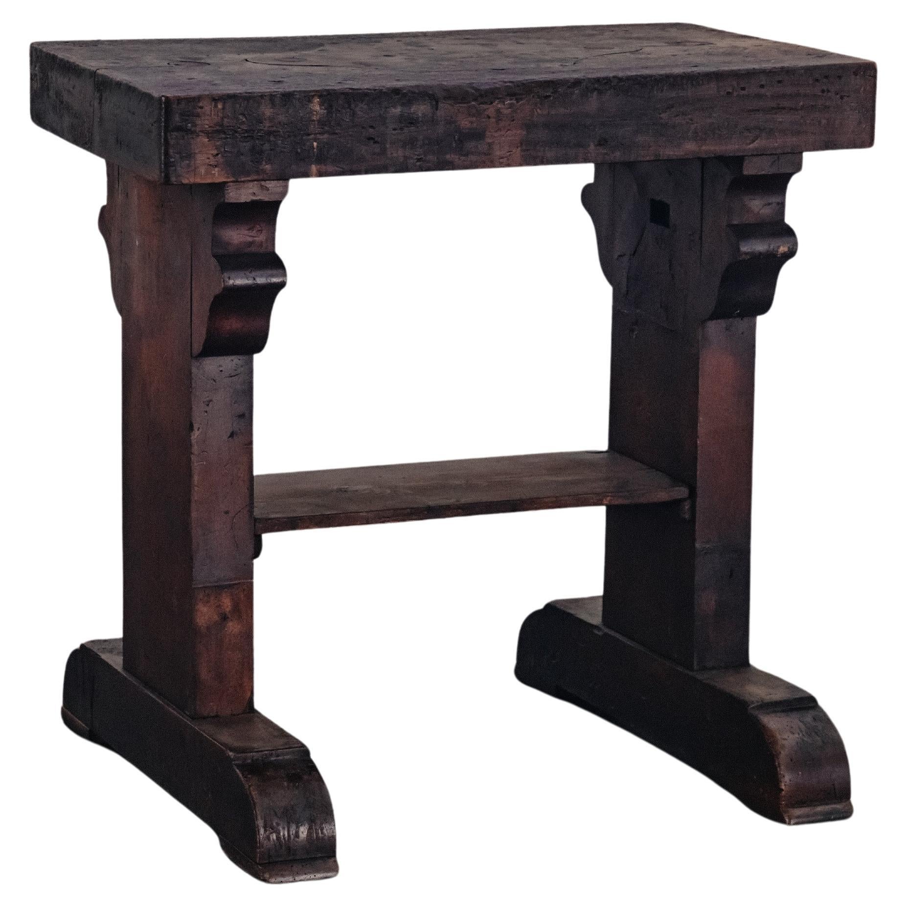 Frühe italienische Atelier-Konsole, um 1850 im Angebot