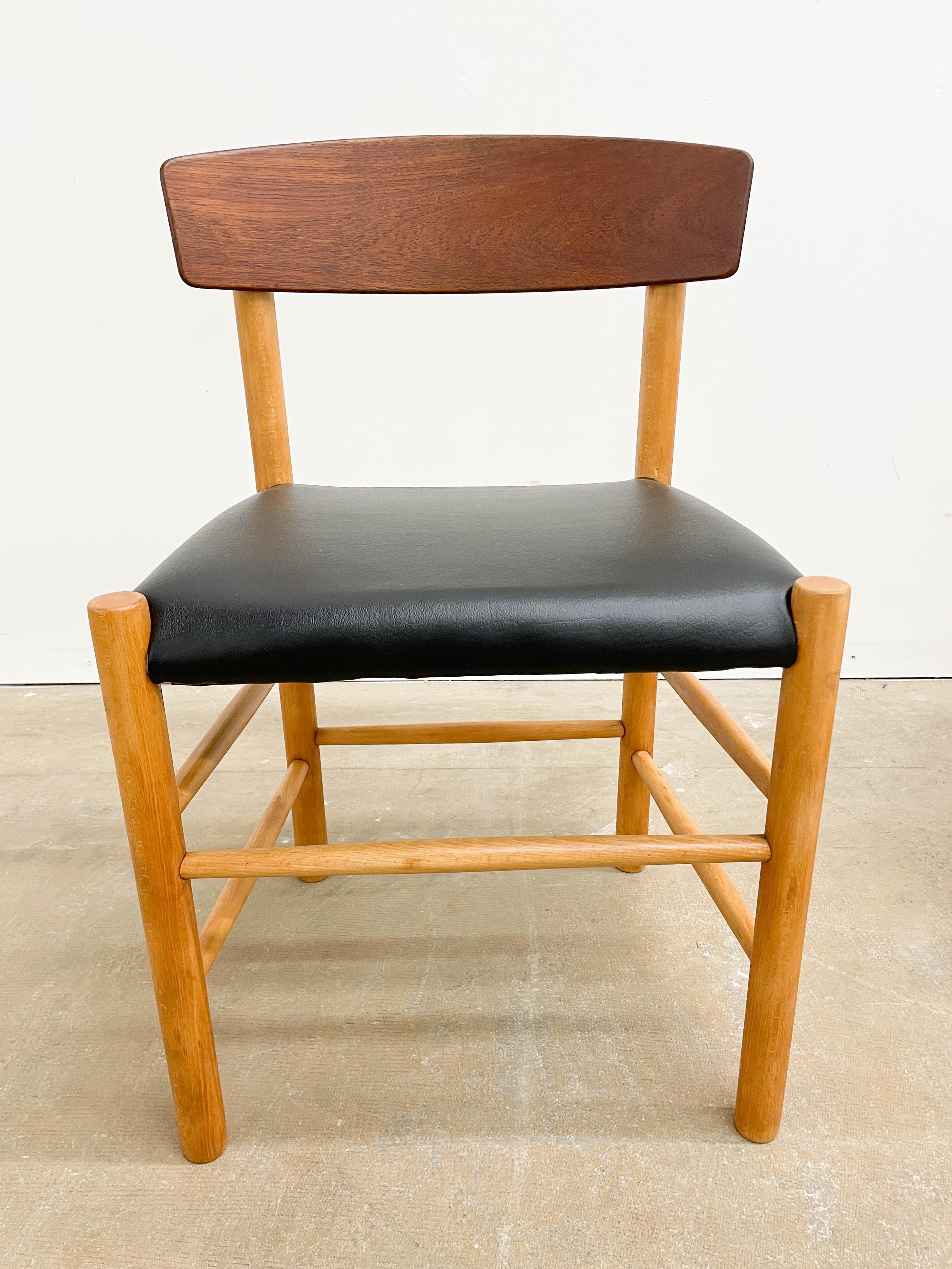 Early J39 Dining Chairs by Børge Mogensen 5