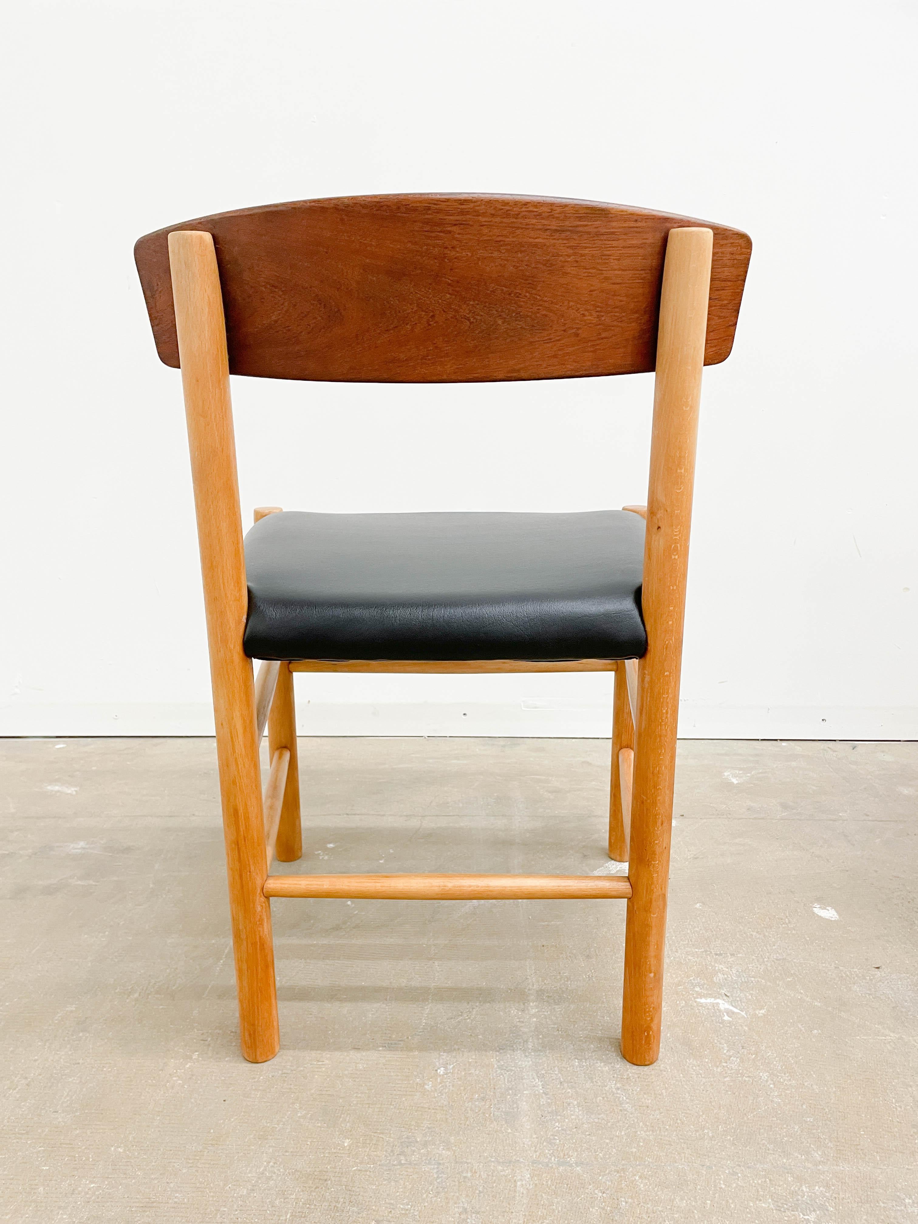 Early J39 Dining Chairs by Børge Mogensen 6