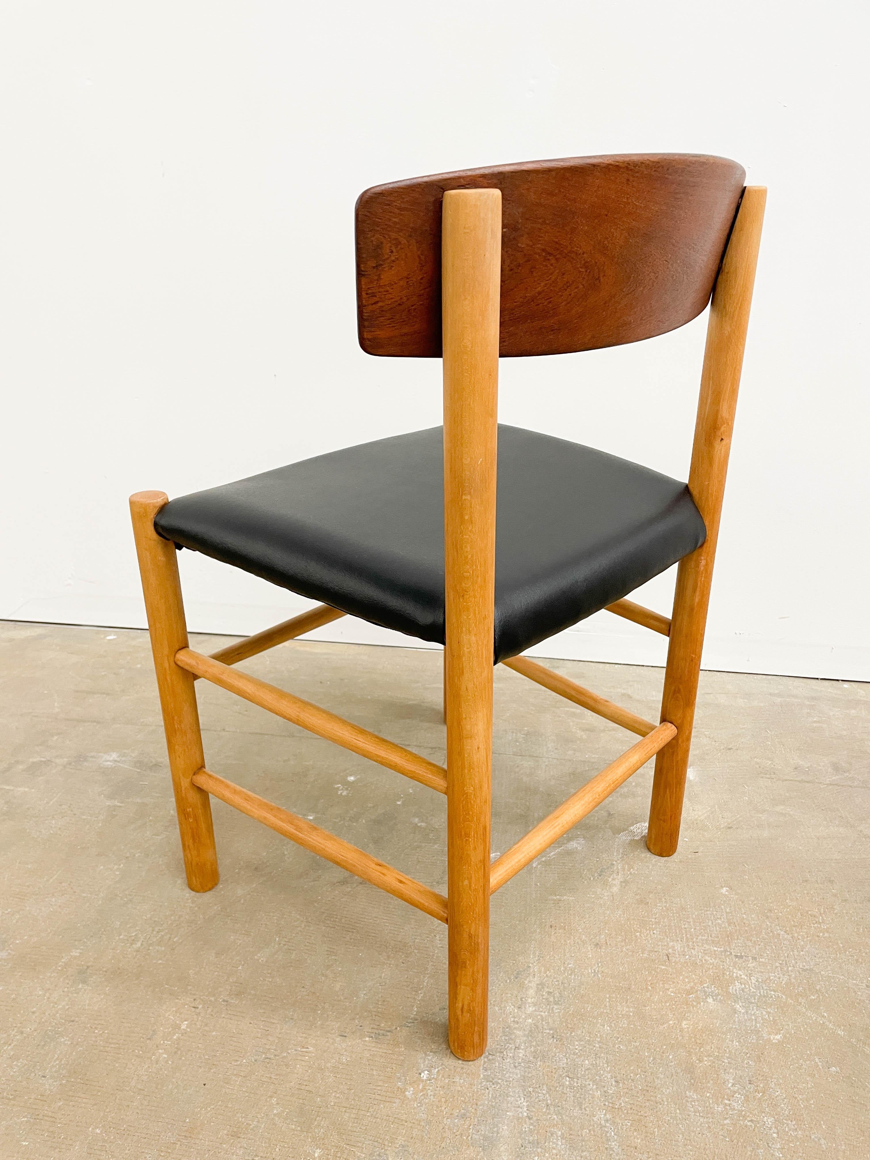 Early J39 Dining Chairs by Børge Mogensen 1