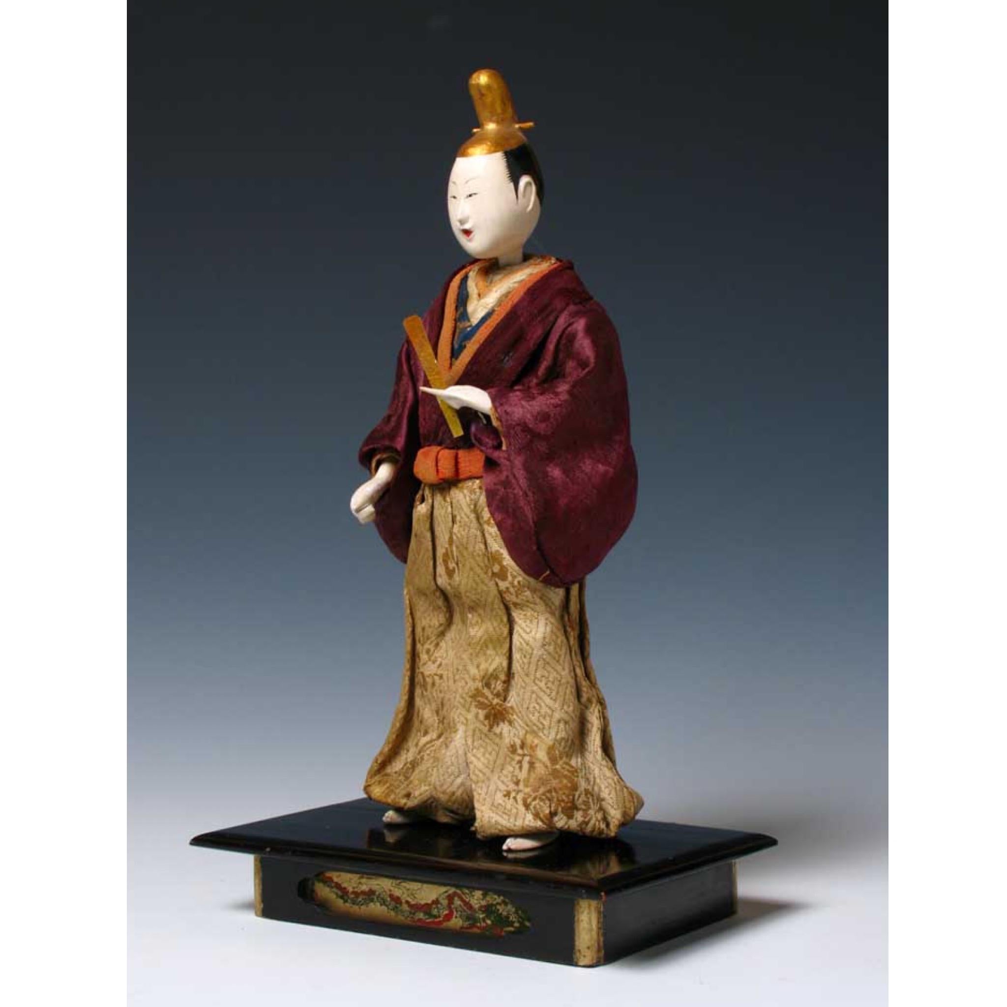 Hand-Crafted Early Japanese Takeda Ningyo For Sale