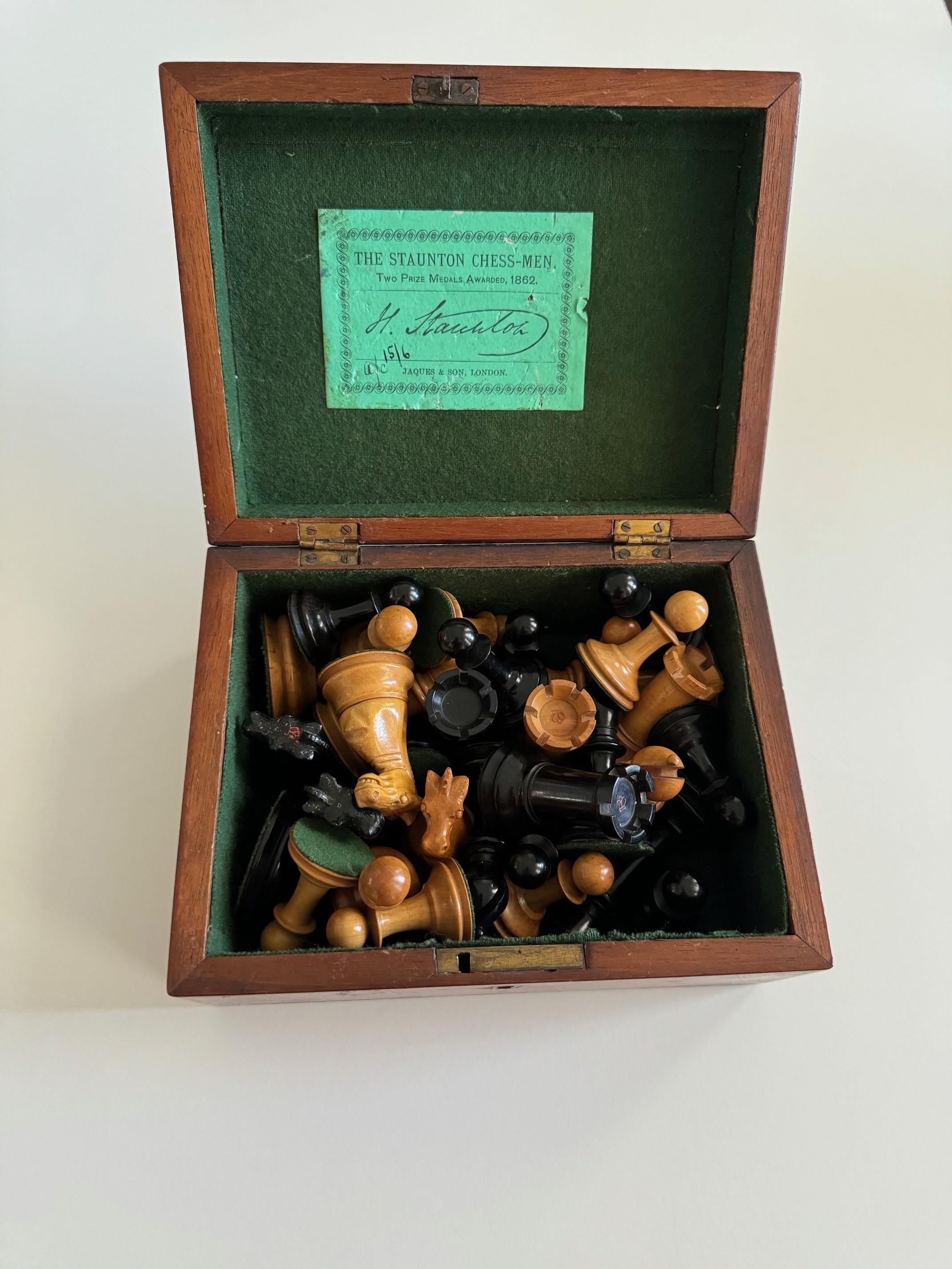 Set di scacchi Jaques, circa 1870 in vendita 5