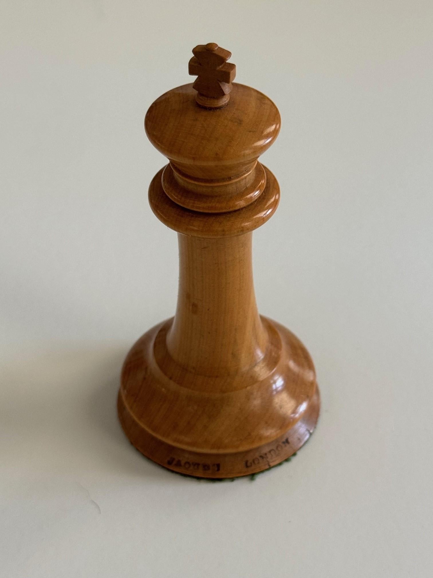 XIX secolo Set di scacchi Jaques, circa 1870 in vendita