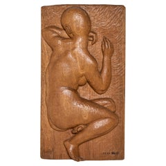 Early Jean Touret wall-relief, France, 1950's