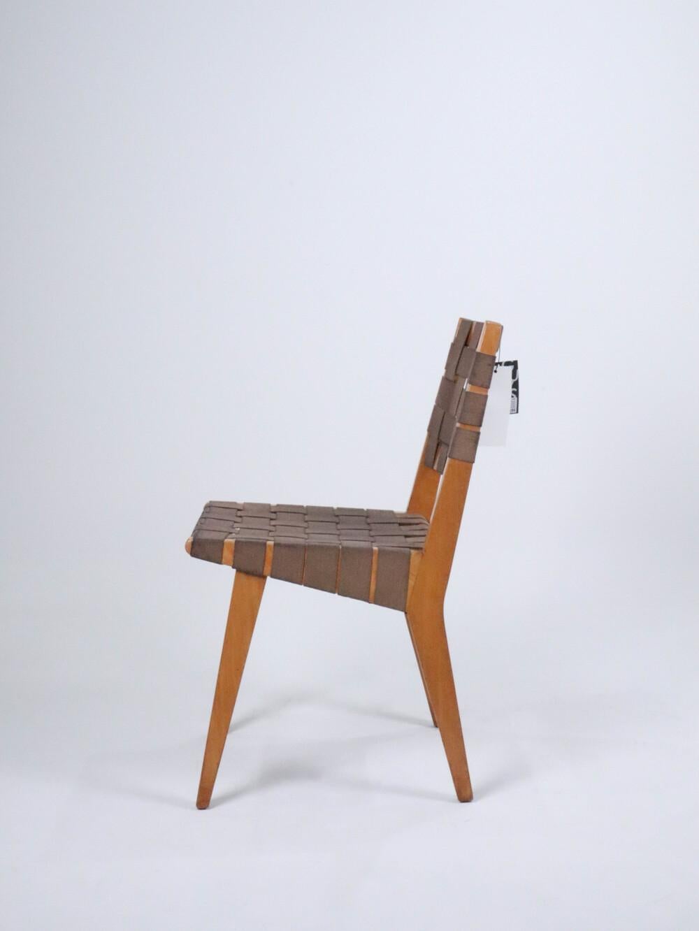 20th Century Early Jens Risom 666 Side Chair
