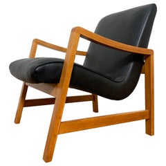 Early Jens Risom Lounge Chair for Knoll, Ca. 1950s