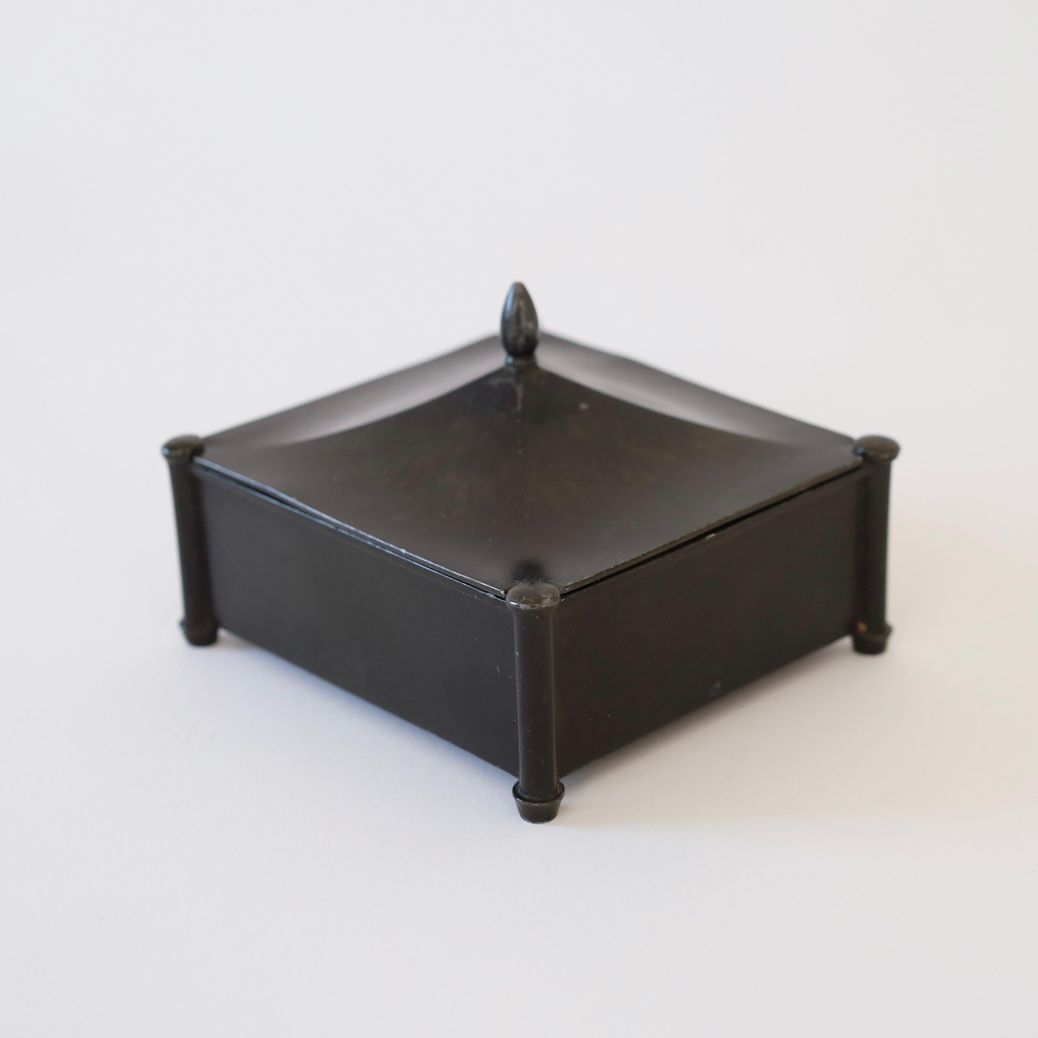 Early 20th Century Early Jewelry box by Just Andersen, 1920s, Denmark For Sale