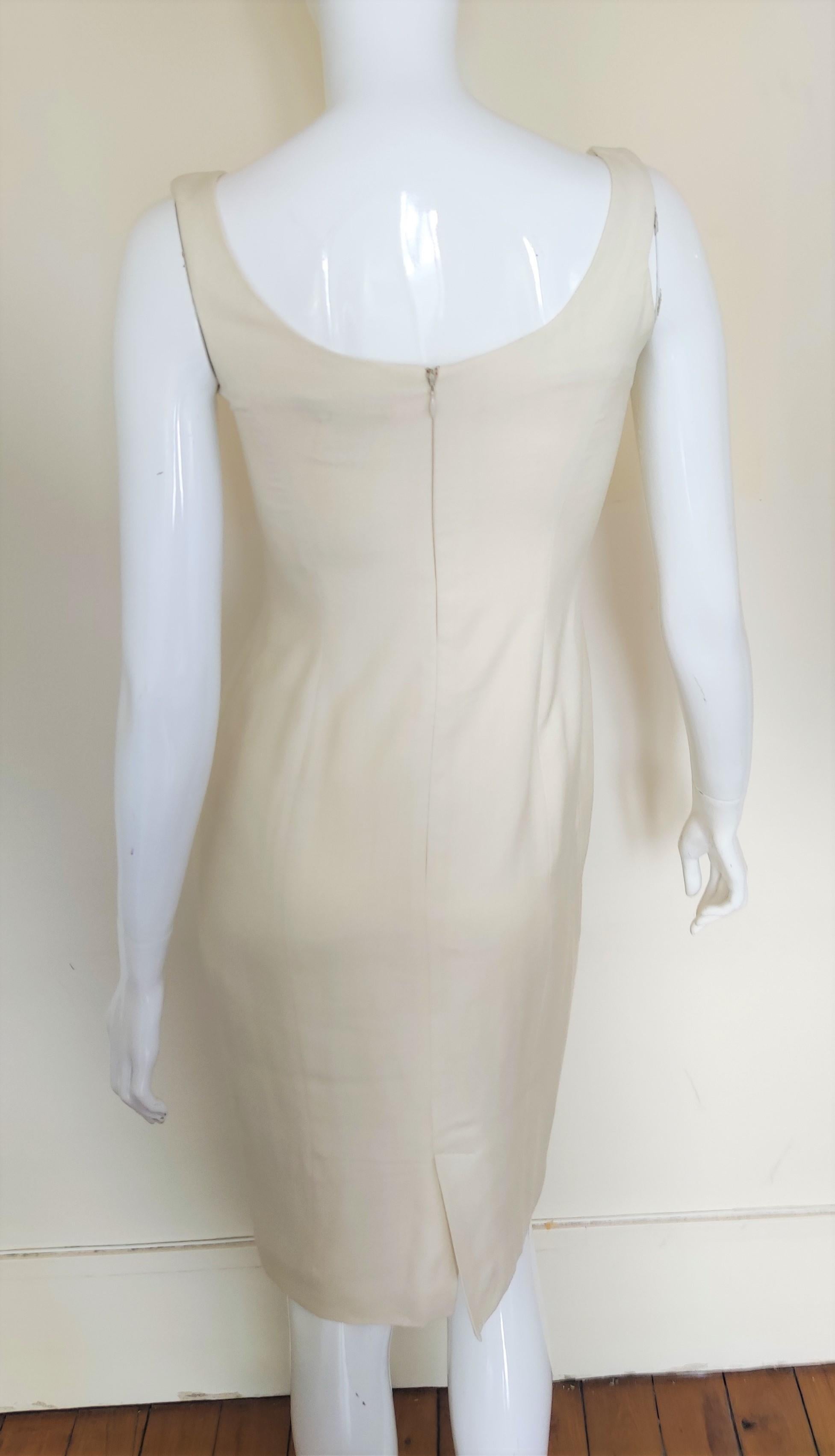 Early John Galliano S/S 1999 Runway Vintage Ivory Ensemble Dress Costume Suit For Sale 11