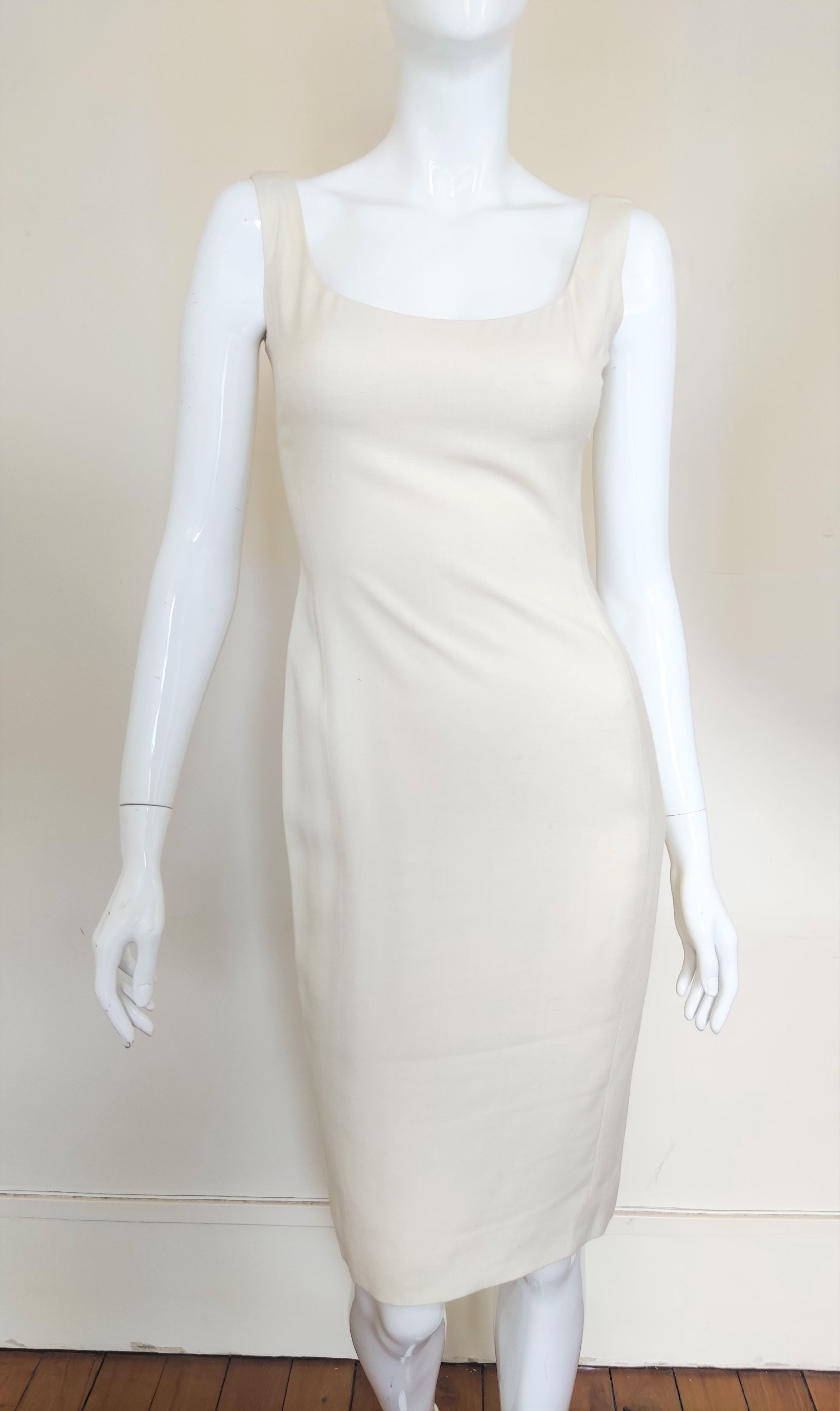 Gray Early John Galliano S/S 1999 Runway Vintage Ivory Ensemble Dress Costume Suit For Sale