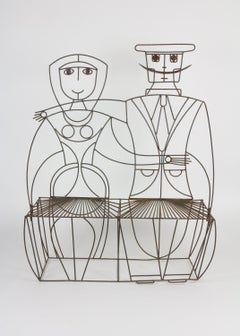 Early John Risley "Couple" Bench