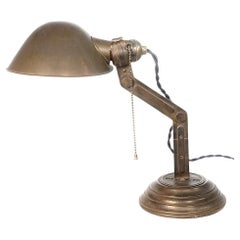 Early Jointed Watchmakers Desk Lamp