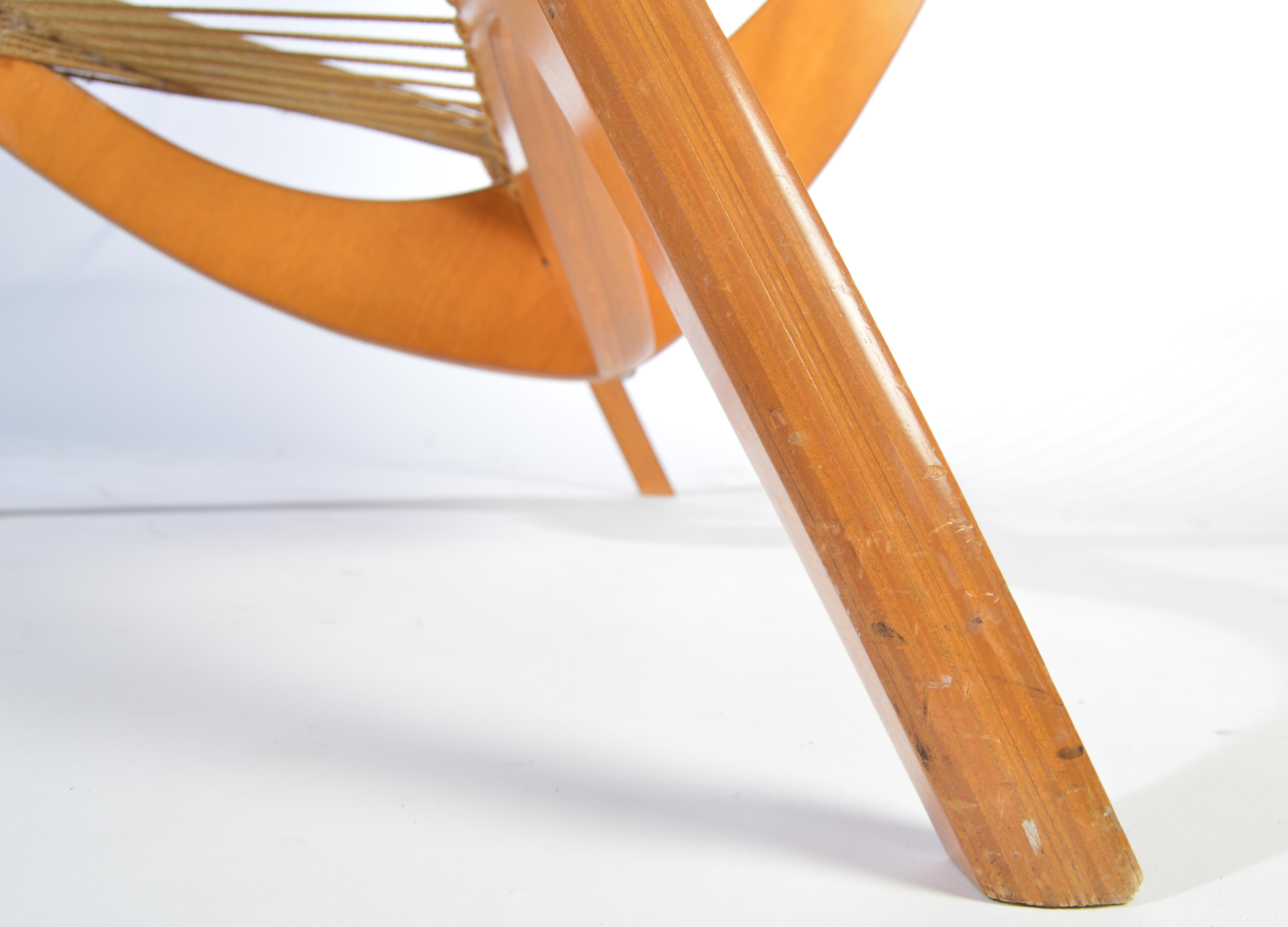 Early Jorgen Hovelskov, Christensen & Larsen Harp Chair, 1963 3