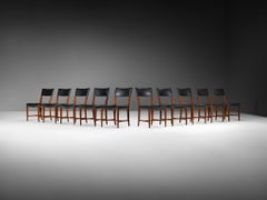 Early Josef Frank for Svenskt Tenn '695' Dining Chairs in Walnut