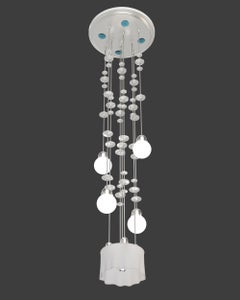 Il primo design di Josef Hoffmann,  Lampadario Biach 1902 - riedizione