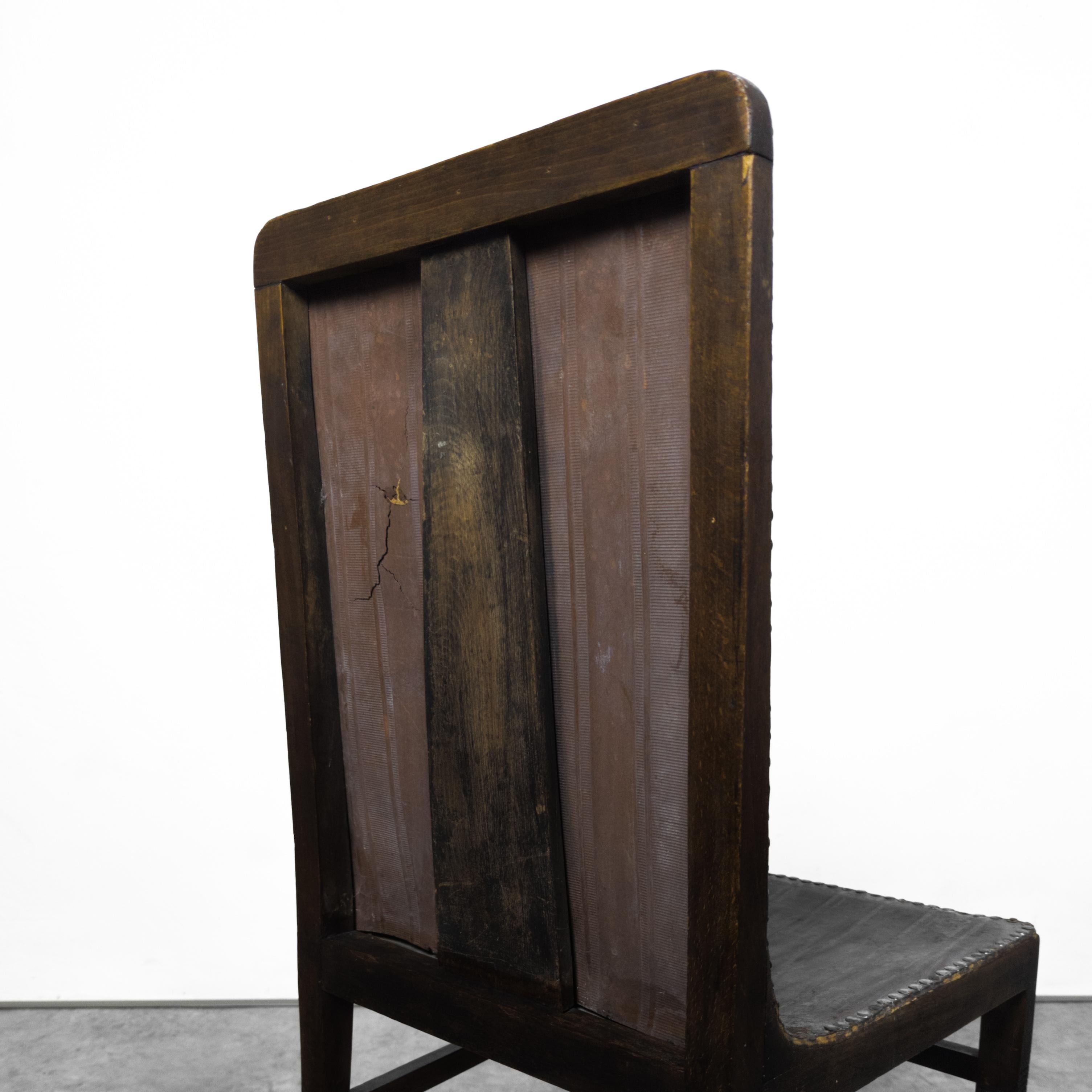 Early Josef Urban chair No. 405 For Sale 7