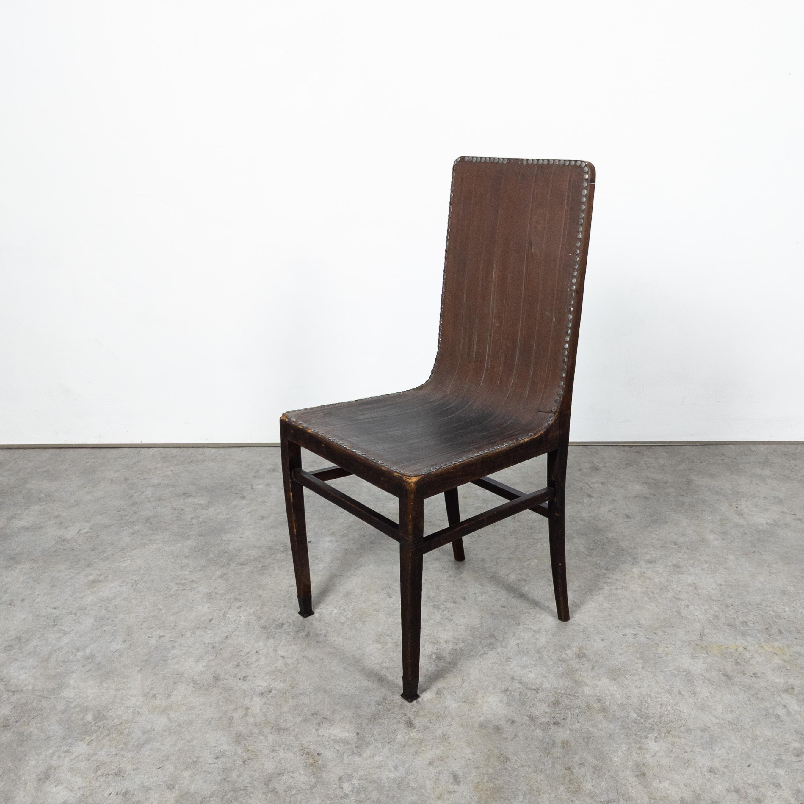 Austrian Early Josef Urban chair No. 405 For Sale