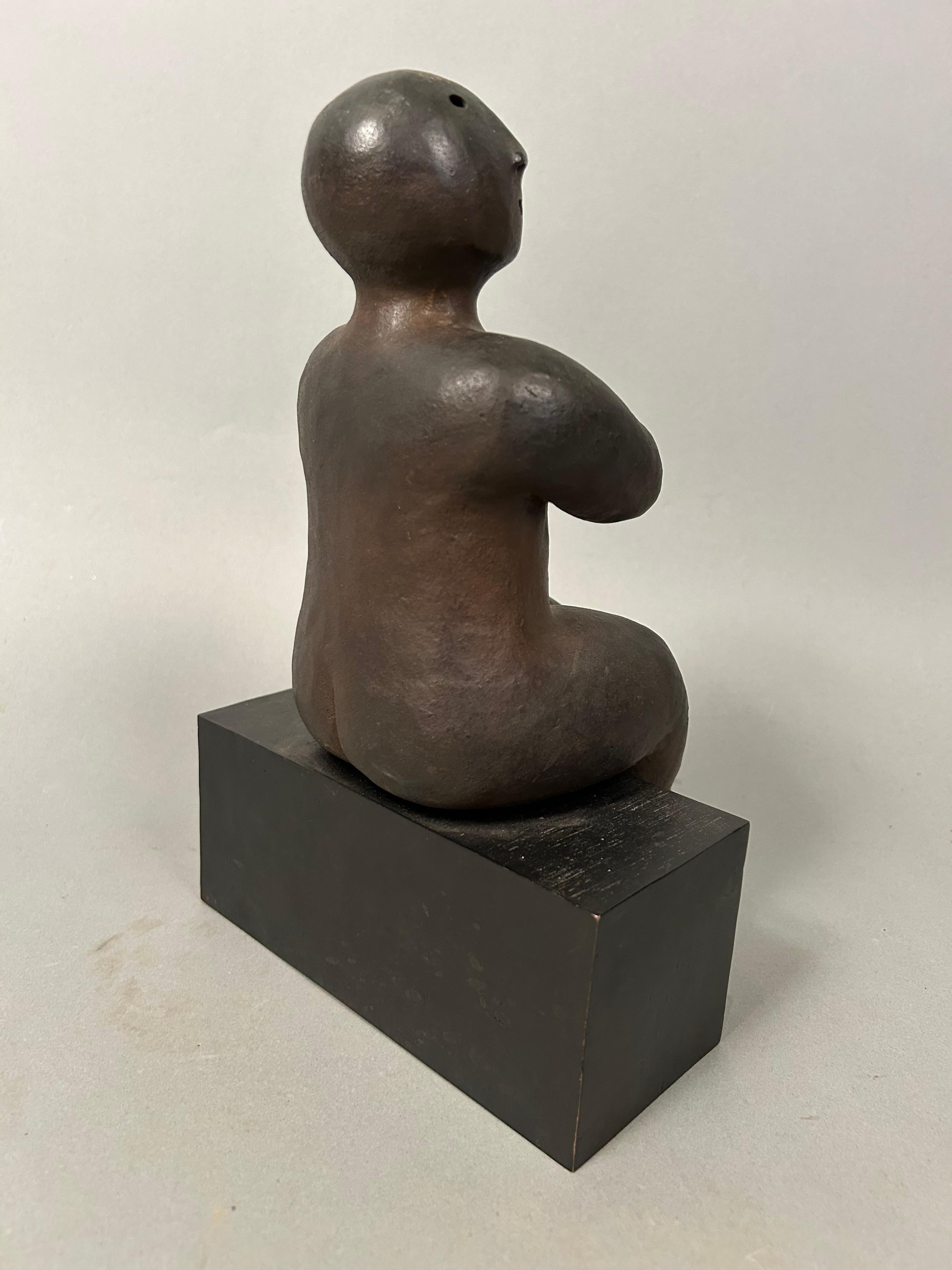 Frühe Joy Brown Bronze 1993 Artist Proof 4/4 (Minimalistisch) im Angebot