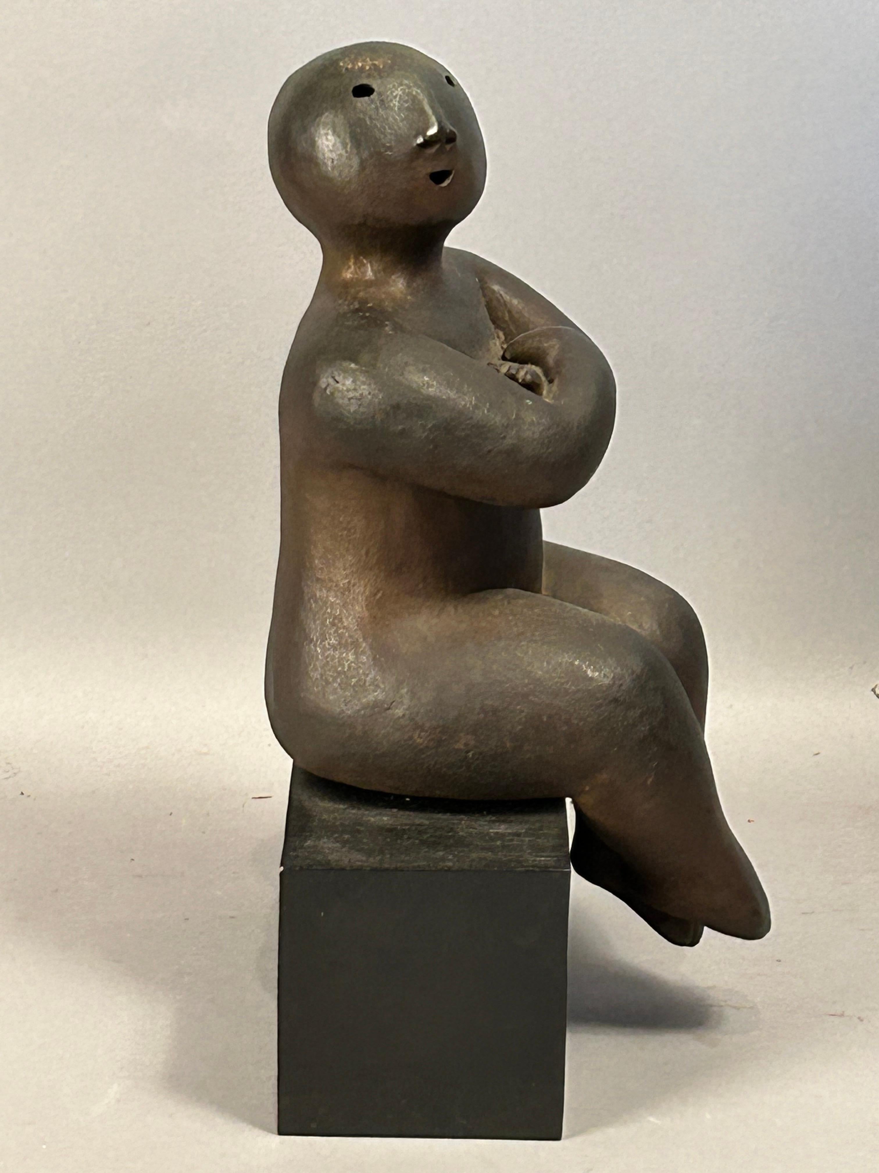 Frühe Joy Brown Bronze 1993 Artist Proof 4/4 (Ende des 20. Jahrhunderts) im Angebot