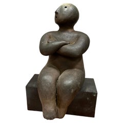 Early Joy Brown Bronze 1993 Épreuve d'artiste 4/4