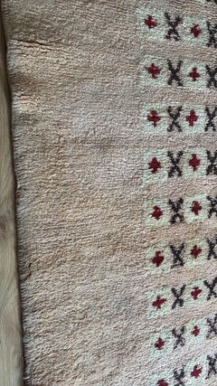 Early Jules Leleu Art Deco rug circa 1930 6ft5x9ft6 not signed